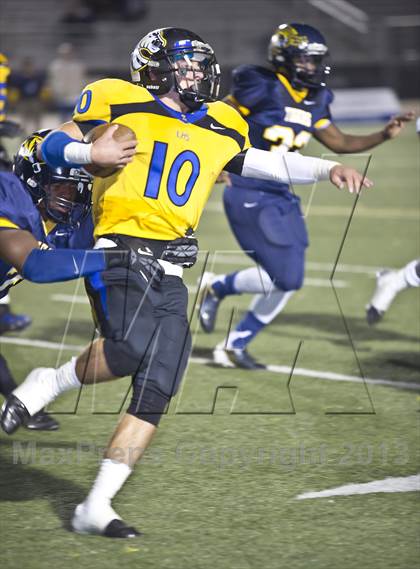 Thumbnail 3 in Lincoln @ Inderkum (CIF SJS Playoff) photogallery.