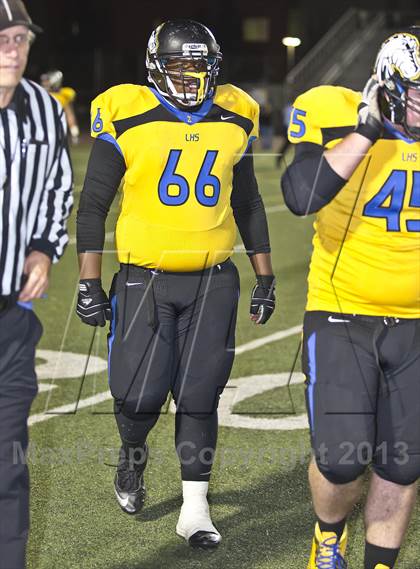 Thumbnail 1 in Lincoln @ Inderkum (CIF SJS Playoff) photogallery.