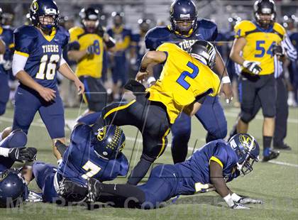 Thumbnail 1 in Lincoln @ Inderkum (CIF SJS Playoff) photogallery.