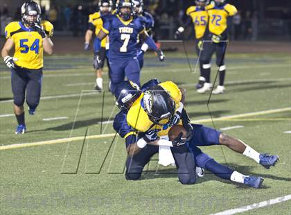 Thumbnail 3 in Lincoln @ Inderkum (CIF SJS Playoff) photogallery.