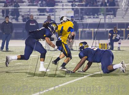 Thumbnail 1 in Lincoln @ Inderkum (CIF SJS Playoff) photogallery.