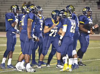 Thumbnail 1 in Lincoln @ Inderkum (CIF SJS Playoff) photogallery.