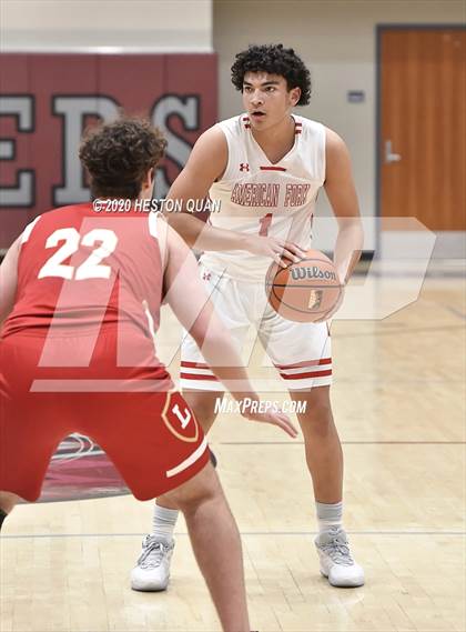 Thumbnail 1 in American Fork vs. Orange Lutheran (Rancho Mirage Holiday Invitational) photogallery.