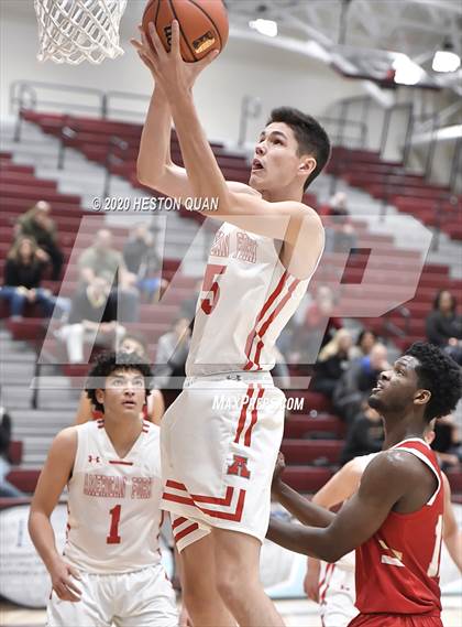 Thumbnail 3 in American Fork vs. Orange Lutheran (Rancho Mirage Holiday Invitational) photogallery.