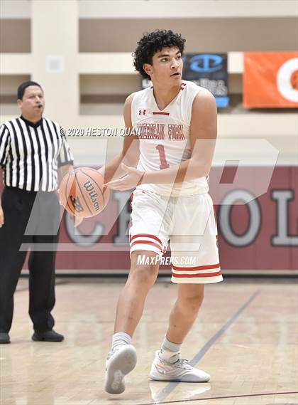 Thumbnail 1 in American Fork vs. Orange Lutheran (Rancho Mirage Holiday Invitational) photogallery.
