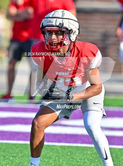 Thumbnail 1 in Mississinewa vs Delta (Grant County Scrimmage)  photogallery.