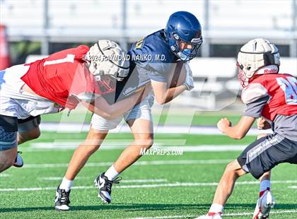 Thumbnail 1 in Mississinewa vs Delta (Grant County Scrimmage)  photogallery.