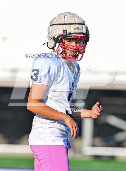 Thumbnail 1 in Mississinewa vs Delta (Grant County Scrimmage)  photogallery.