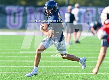 Thumbnail 3 in Mississinewa vs Delta (Grant County Scrimmage)  photogallery.