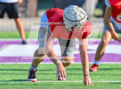 Thumbnail 3 in Mississinewa vs Delta (Grant County Scrimmage)  photogallery.