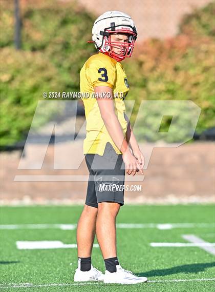 Thumbnail 3 in Mississinewa vs Delta (Grant County Scrimmage)  photogallery.