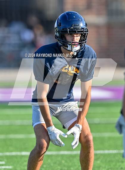 Thumbnail 3 in Mississinewa vs Delta (Grant County Scrimmage)  photogallery.