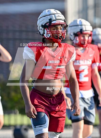 Thumbnail 2 in Mississinewa vs Delta (Grant County Scrimmage)  photogallery.