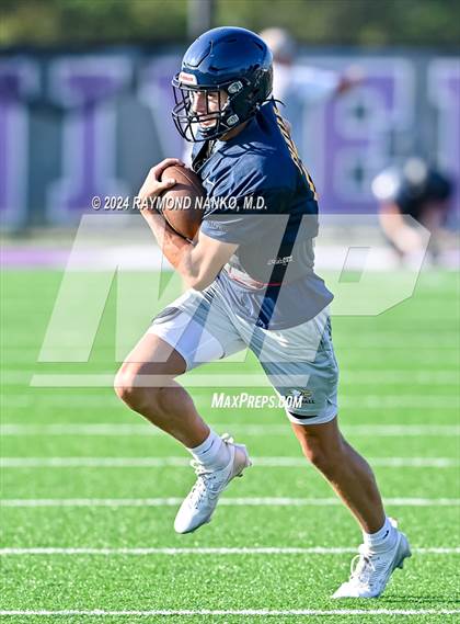 Thumbnail 2 in Mississinewa vs Delta (Grant County Scrimmage)  photogallery.