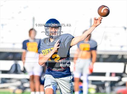 Thumbnail 3 in Mississinewa vs Delta (Grant County Scrimmage)  photogallery.