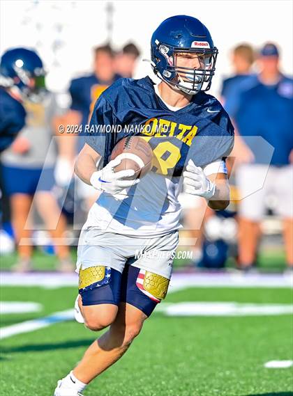 Thumbnail 1 in Mississinewa vs Delta (Grant County Scrimmage)  photogallery.
