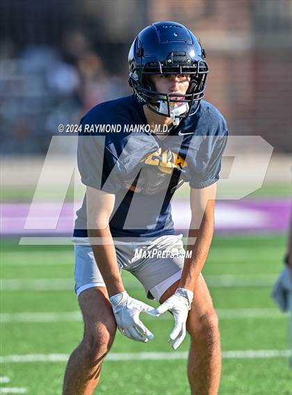 Thumbnail 2 in Mississinewa vs Delta (Grant County Scrimmage)  photogallery.