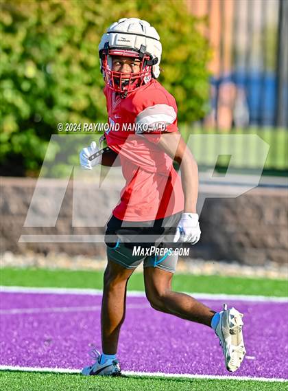 Thumbnail 1 in Mississinewa vs Delta (Grant County Scrimmage)  photogallery.