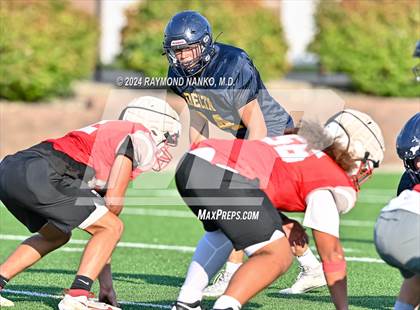 Thumbnail 3 in Mississinewa vs Delta (Grant County Scrimmage)  photogallery.