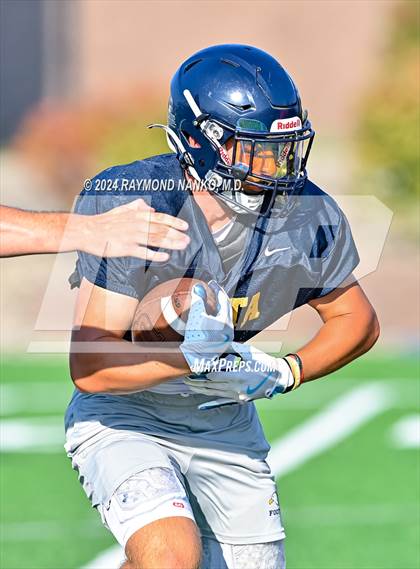 Thumbnail 1 in Mississinewa vs Delta (Grant County Scrimmage)  photogallery.