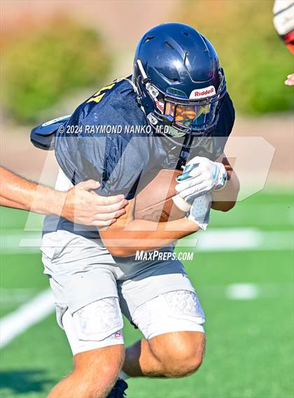 Thumbnail 3 in Mississinewa vs Delta (Grant County Scrimmage)  photogallery.