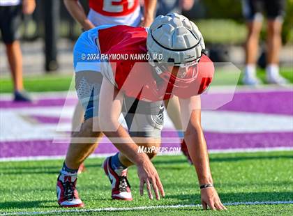 Thumbnail 3 in Mississinewa vs Delta (Grant County Scrimmage)  photogallery.