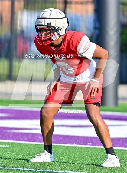 Thumbnail 3 in Mississinewa vs Delta (Grant County Scrimmage)  photogallery.