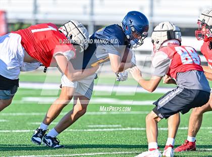 Thumbnail 2 in Mississinewa vs Delta (Grant County Scrimmage)  photogallery.
