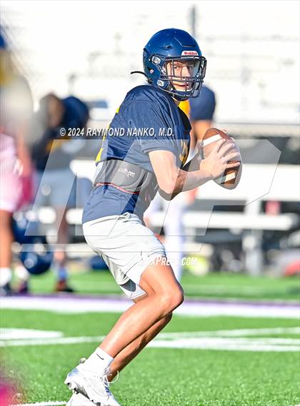 Thumbnail 1 in Mississinewa vs Delta (Grant County Scrimmage)  photogallery.