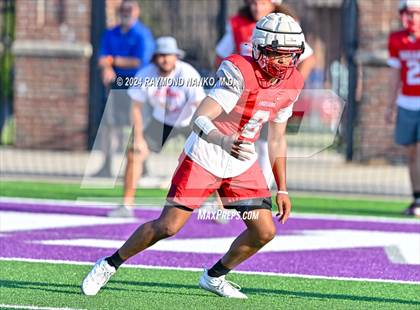 Thumbnail 1 in Mississinewa vs Delta (Grant County Scrimmage)  photogallery.