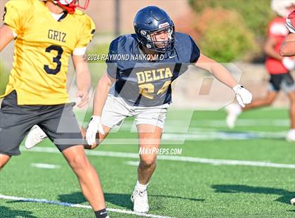 Thumbnail 2 in Mississinewa vs Delta (Grant County Scrimmage)  photogallery.
