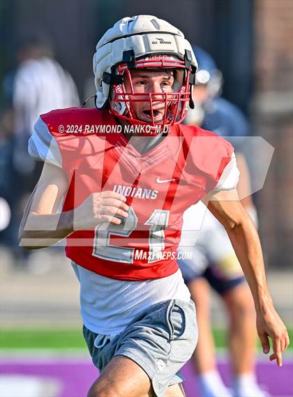 Thumbnail 3 in Mississinewa vs Delta (Grant County Scrimmage)  photogallery.