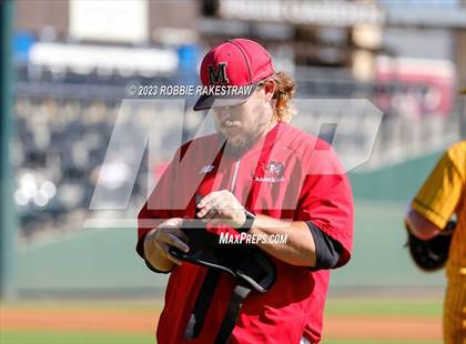 Thumbnail 2 in Boyd vs. Maypearl (UIL 3A Baseball State Semifinal) photogallery.