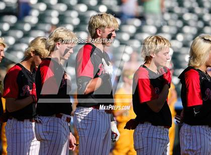 Thumbnail 2 in Boyd vs. Maypearl (UIL 3A Baseball State Semifinal) photogallery.