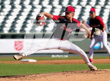 Thumbnail 3 in Boyd vs. Maypearl (UIL 3A Baseball State Semifinal) photogallery.