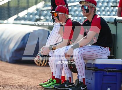 Thumbnail 3 in Boyd vs. Maypearl (UIL 3A Baseball State Semifinal) photogallery.