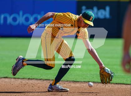 Thumbnail 1 in Boyd vs. Maypearl (UIL 3A Baseball State Semifinal) photogallery.