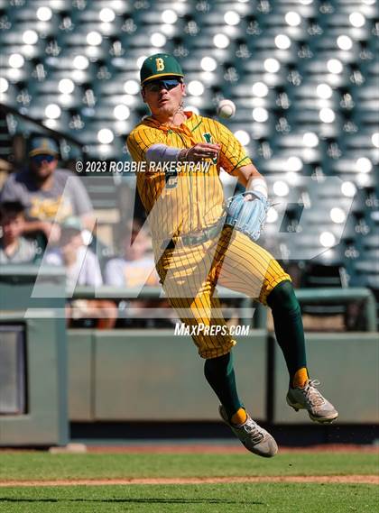Thumbnail 1 in Boyd vs. Maypearl (UIL 3A Baseball State Semifinal) photogallery.