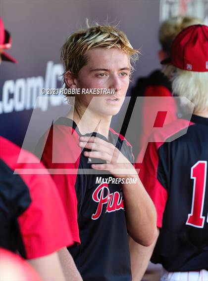 Thumbnail 1 in Boyd vs. Maypearl (UIL 3A Baseball State Semifinal) photogallery.