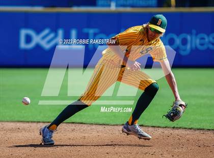 Thumbnail 3 in Boyd vs. Maypearl (UIL 3A Baseball State Semifinal) photogallery.
