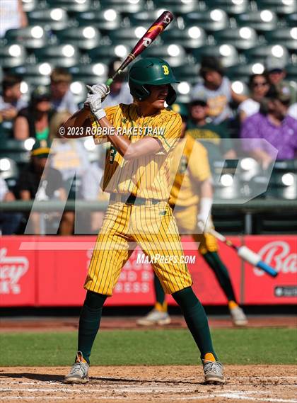 Thumbnail 2 in Boyd vs. Maypearl (UIL 3A Baseball State Semifinal) photogallery.