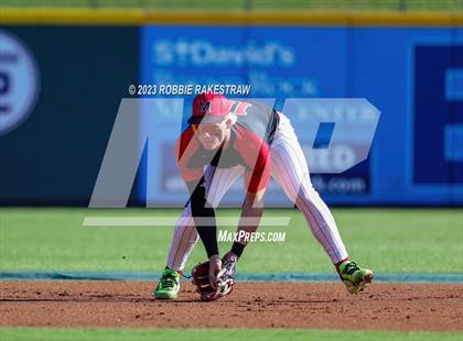 Thumbnail 2 in Boyd vs. Maypearl (UIL 3A Baseball State Semifinal) photogallery.