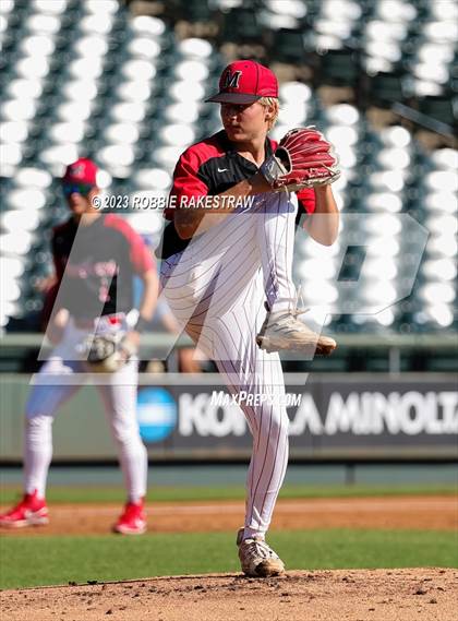 Thumbnail 1 in Boyd vs. Maypearl (UIL 3A Baseball State Semifinal) photogallery.