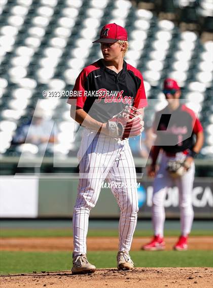Thumbnail 1 in Boyd vs. Maypearl (UIL 3A Baseball State Semifinal) photogallery.