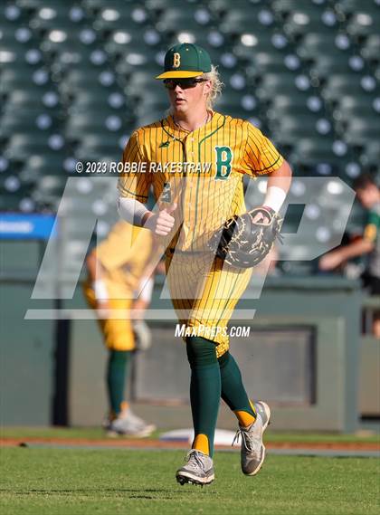 Thumbnail 3 in Boyd vs. Maypearl (UIL 3A Baseball State Semifinal) photogallery.