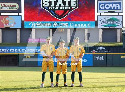 Thumbnail 2 in Boyd vs. Maypearl (UIL 3A Baseball State Semifinal) photogallery.