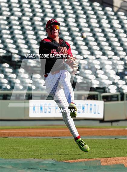 Thumbnail 3 in Boyd vs. Maypearl (UIL 3A Baseball State Semifinal) photogallery.