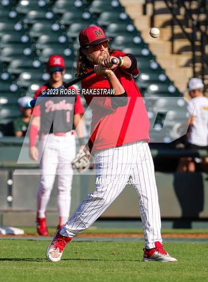 Thumbnail 3 in Boyd vs. Maypearl (UIL 3A Baseball State Semifinal) photogallery.
