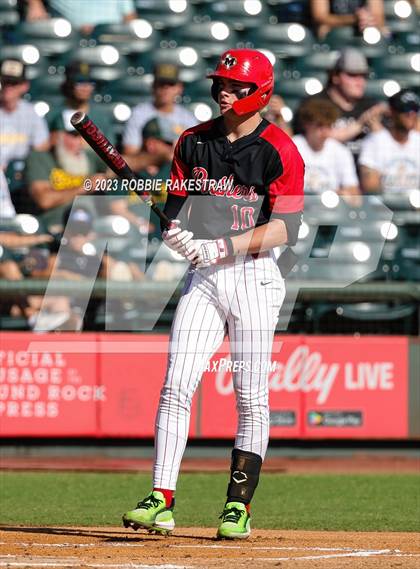 Thumbnail 3 in Boyd vs. Maypearl (UIL 3A Baseball State Semifinal) photogallery.