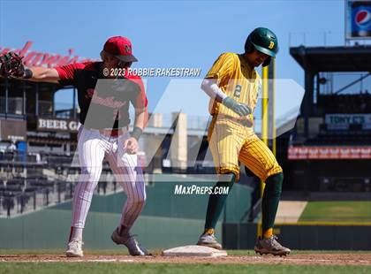 Thumbnail 1 in Boyd vs. Maypearl (UIL 3A Baseball State Semifinal) photogallery.